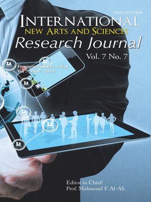 cover image of International New Arts and Sciences Research Journal
